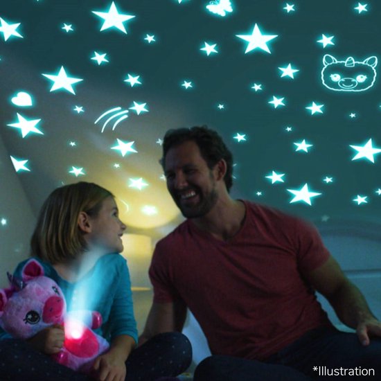 StarBelly Dream Lites – Dinosaurier-Kuscheltier – Sternenprojektor – Nachtlicht – Kinder