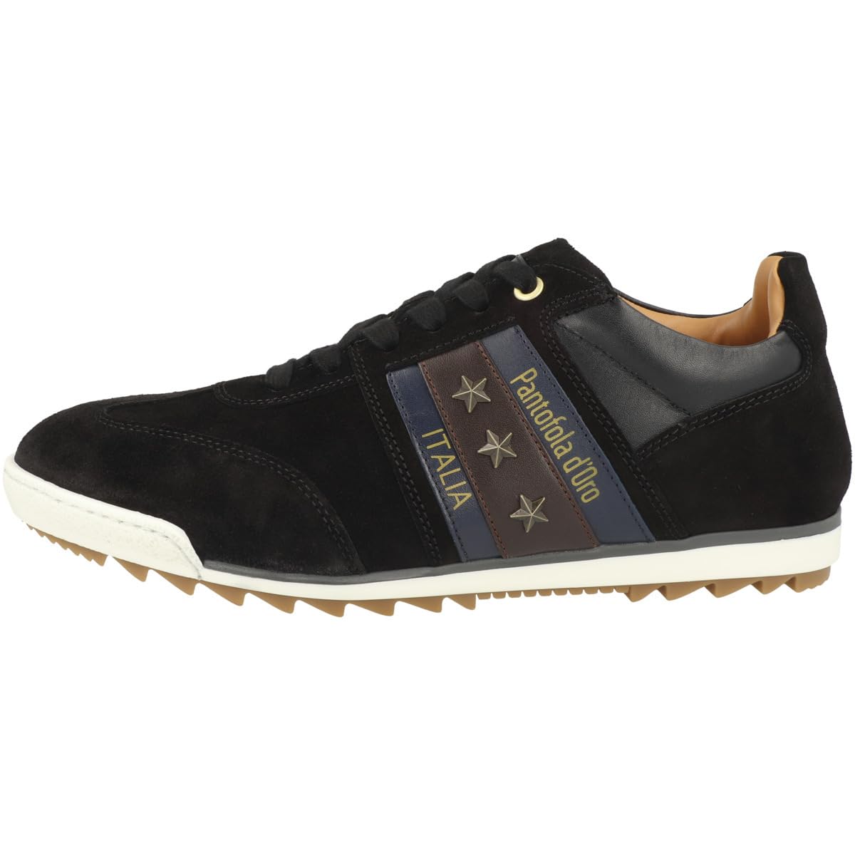 Pantofola d'Oro 1886 Imola Grip Sneaker – Wildleder – Größe 42 – Schwarz