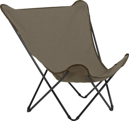 Lafuma Pop Up XL – Klappstuhl – Zusammenklappbar – Grès/Taupe