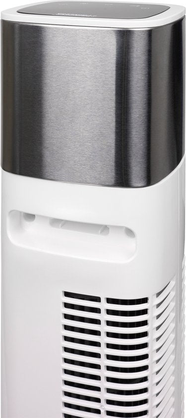 Intelligenter Turmventilator – ohne Flügel – mit App und Fernbedienung – Timer – energieeffizient – Princess 358275 – Weiß