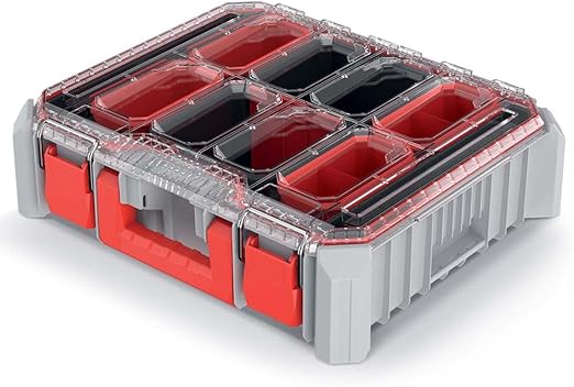 Kistenberg C BLOCK BRIDGE Cool Grey 4C Werkzeug-Organizer mit Boxen