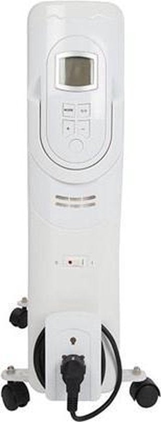 Perel Ã–lradiator, 11 Rippen, drei Heizstufen, LCD-Display, Timer, 2500 W