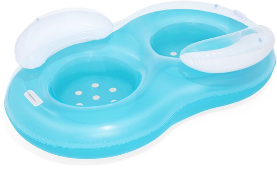 Bestway Cool Comfort Schwimmring für 2 Personen – mit Rückenlehne – 171 x 104 x 47 cm