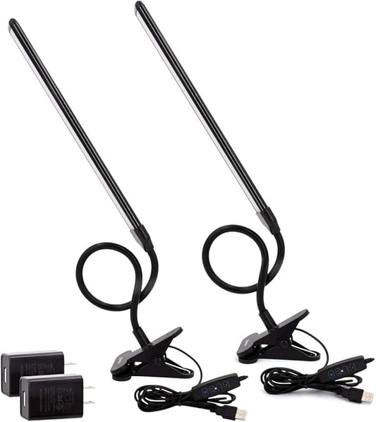 Cesunlight Schreibtischlampe - LED - Dimmbar - USB - Touch-Steuerung - Schwarz