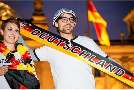 Jung Filzmütze - Fußballmütze - Deutsche Mannschaft - Mit Glocke