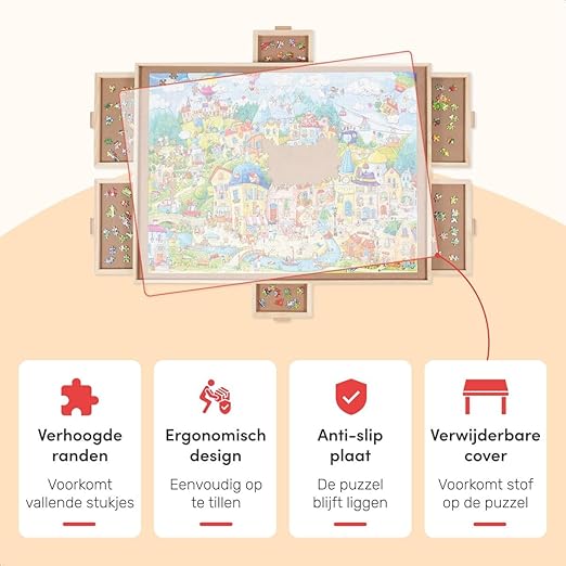 DiyDash Puzzlebrett - Für 1500 Teile