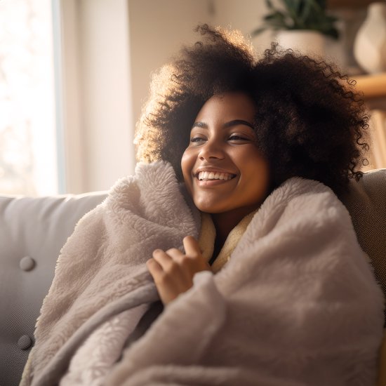 Auronic Electric Blanket - Wärmedecke - Sherpa Fleece - 9 Wärme- und Timer-Einstellungen - Decke - 180x130 - 1 Person - Taupe