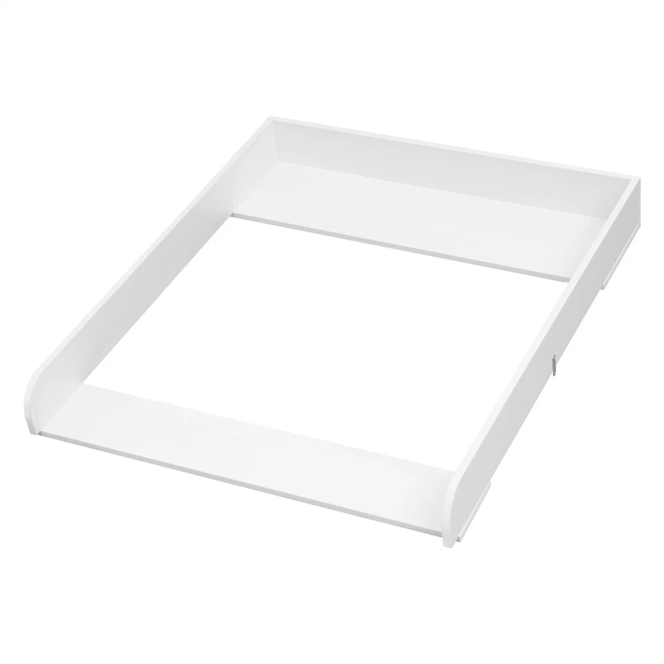 Woltu - Wickelauflage – Aufsatz – 80 x 70 x 10 cm – MDF – Weiß
