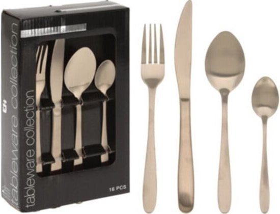 Tableware Collection Besteckset - 16 Teile - Silber
