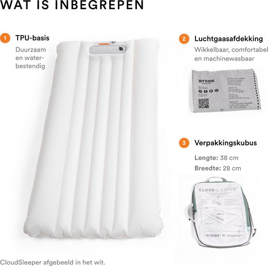 Stokke® JetKids™ Cloudsleeper – Reisematratze 150 cm (Animal Family)