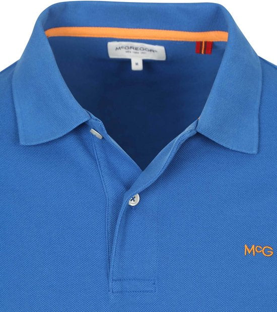 McGregor Piqué Polo Kobaltblau - Größe 3XL - Herren