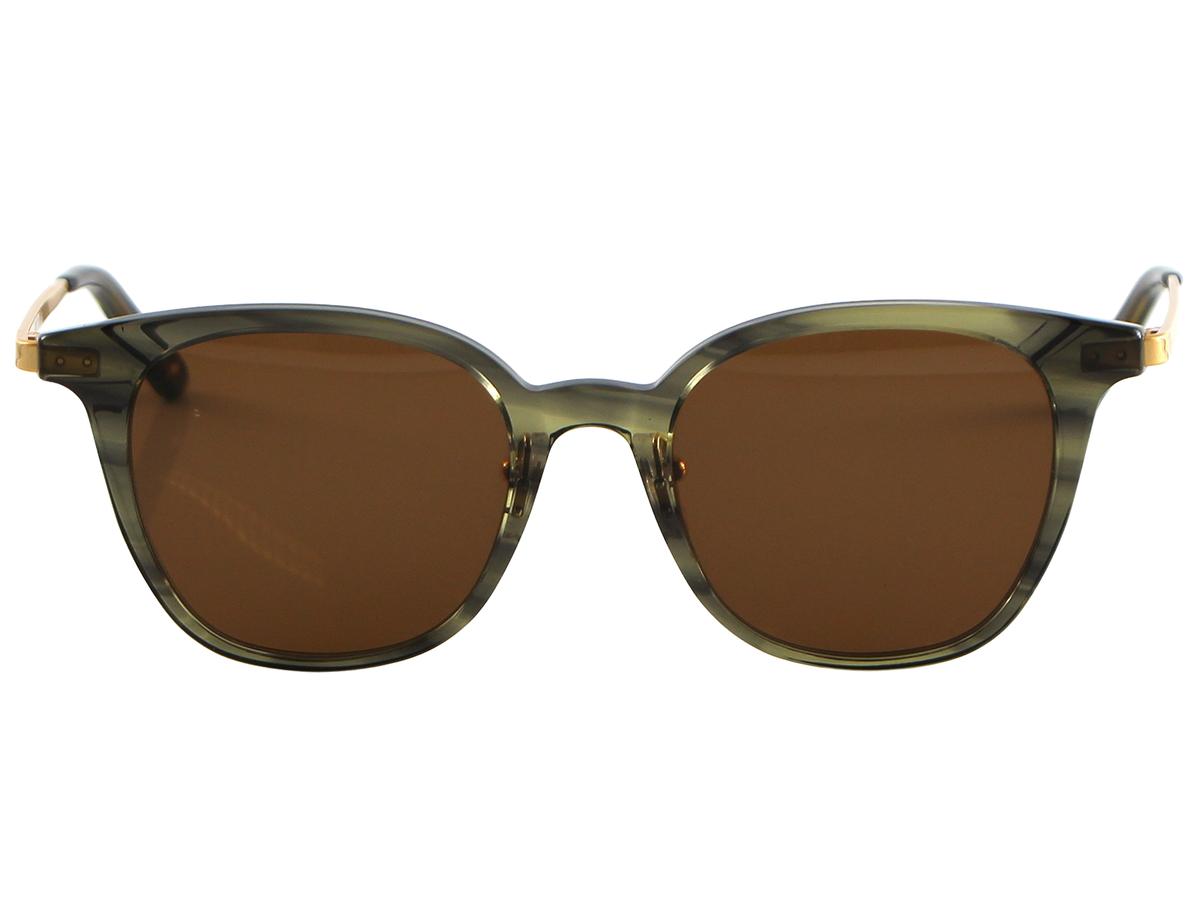 Dick Moby Athene Sonnenbrille – Nachhaltiges Bio-Acetat – UV400-Gläser von ZEISS – Green Leaves