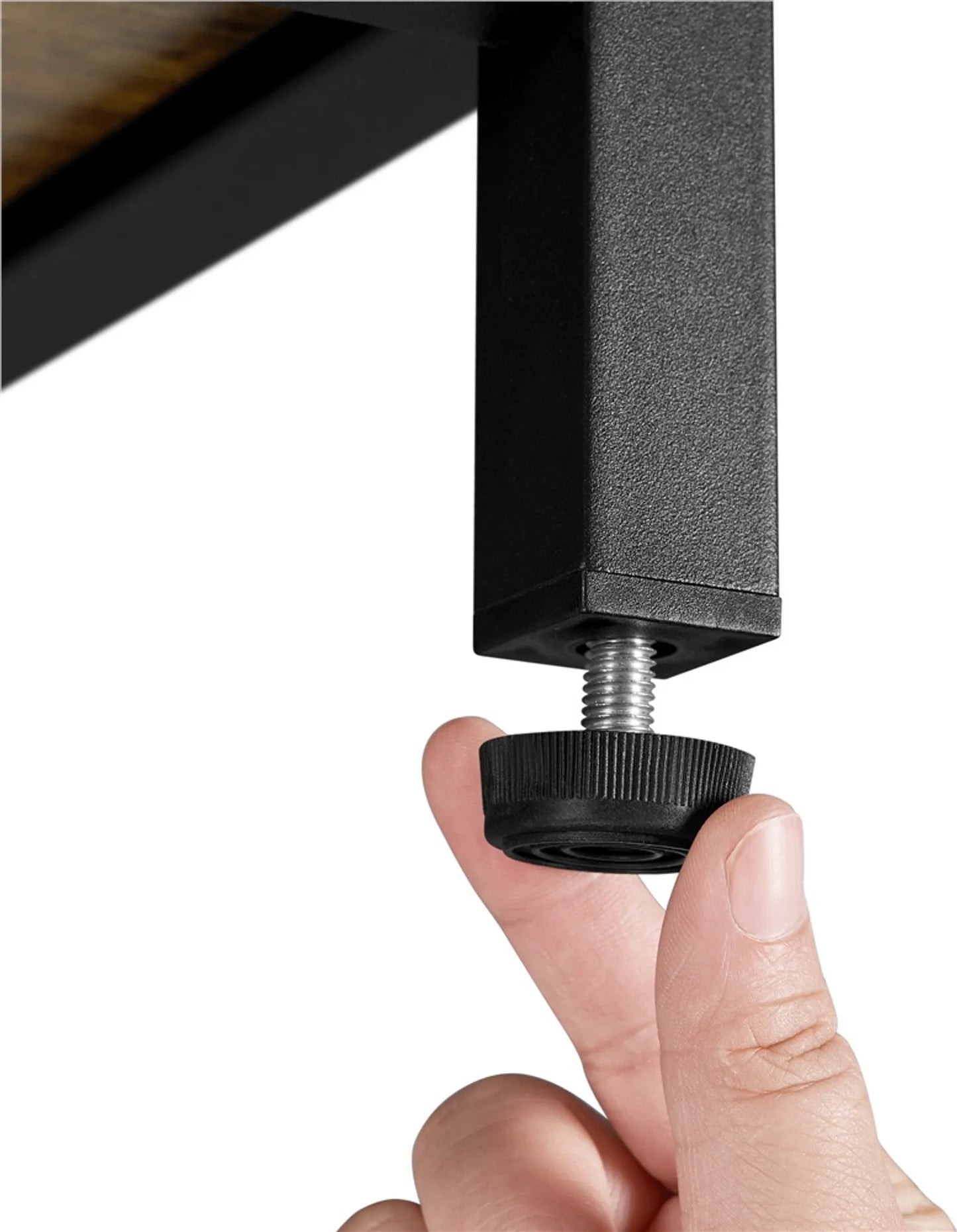Yaheetech TV-Möbel 106 x 40 x 50,5 cm – Rostbraun – Industriestil – Offene Ablagefächer – 40 kg