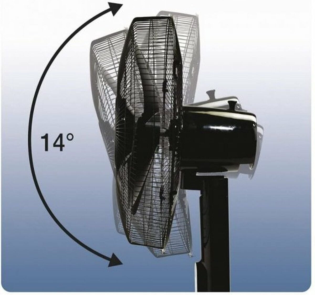 Honeywell HSF600BE4 - Stativventilator - Schwarz