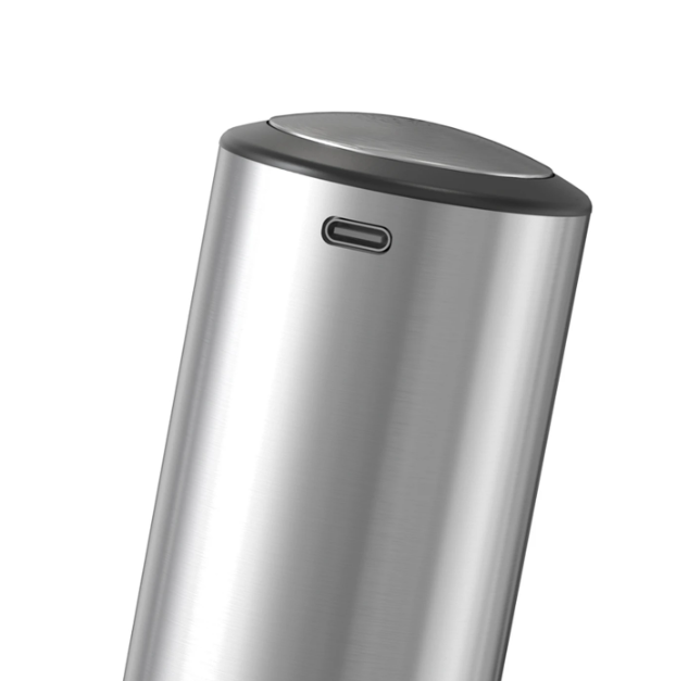 Cuisync Elektrisches Pfeffermühlen-Set – 2 Stück – Wiederaufladbar – Einstellbare Mahlstärke – Edelstahl – Silber
