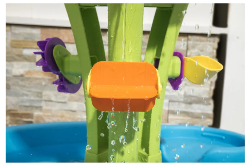 Step2 Summer Showers Splash Tower Wassertisch – 66 cm – Blau
