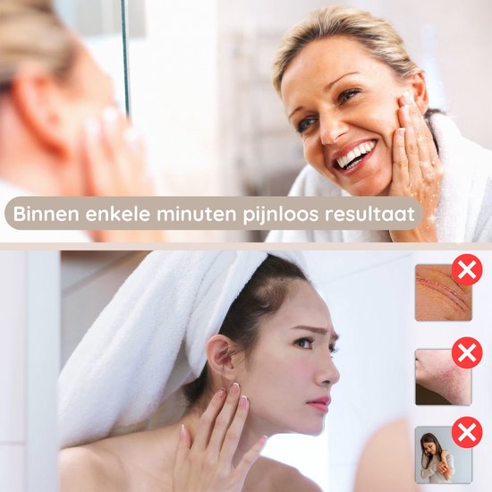 Augenbrauentrimmer - Gesichts-Haarentfernungsgerät Damen - Gesichts-Haarentfernung Frau - Sansbeauté® - Gesichts-Haarentfernungsgerät Damen - Enthaarungsmittel - Makelloser Gesichts-Haarentferner - Mini-Rasierer Trimmer - Elektrisch