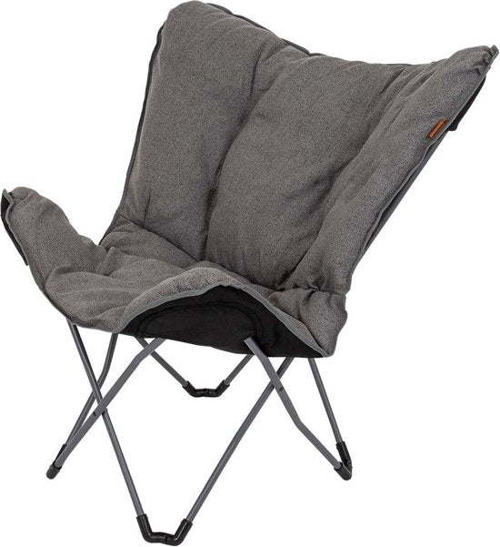 Bo-Camp - Urban Outdoor - Schmetterlingsstuhl - Grainger - L - Nika - Grau