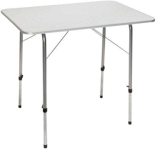 Bo-Camp – Campingtisch – Höhenverstellbar – 80 x 60 cm