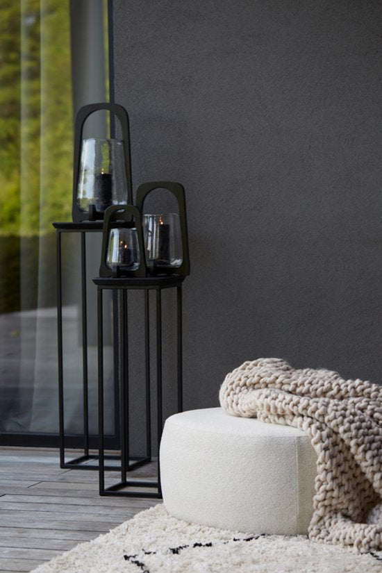 Light & Living – Windlicht ANOSY – Ø 26 × 48 cm – Schwarz