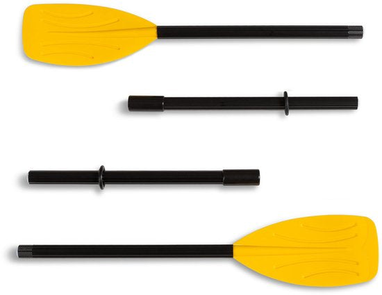 Intex Challenger 2 Boot-Set – 236 x 114 x 41 cm – inklusive Paddel und Pumpe