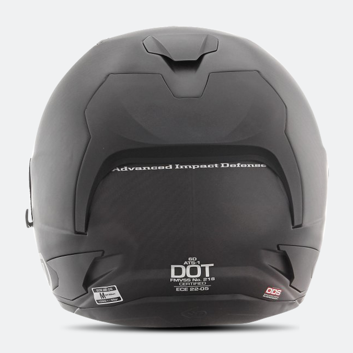 6D-Helm ATS-1R Solid M – Sicherheit – Leichtgewicht – Gloss Black