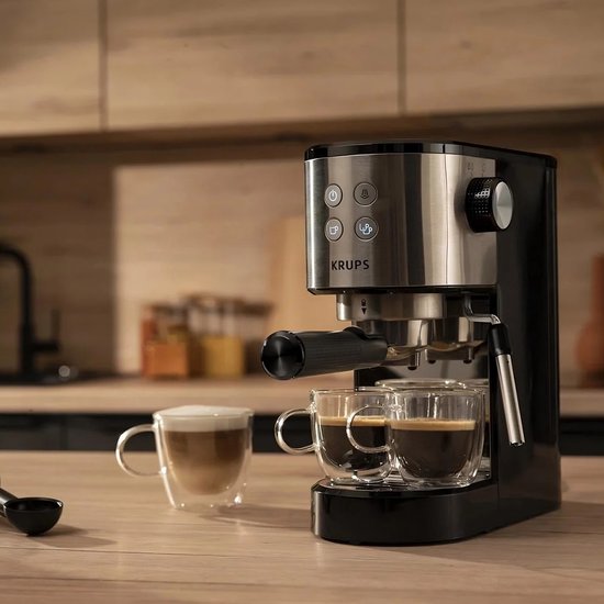 Krups Virtuoso Essential XP4418 Espressomaschine – Schwarz