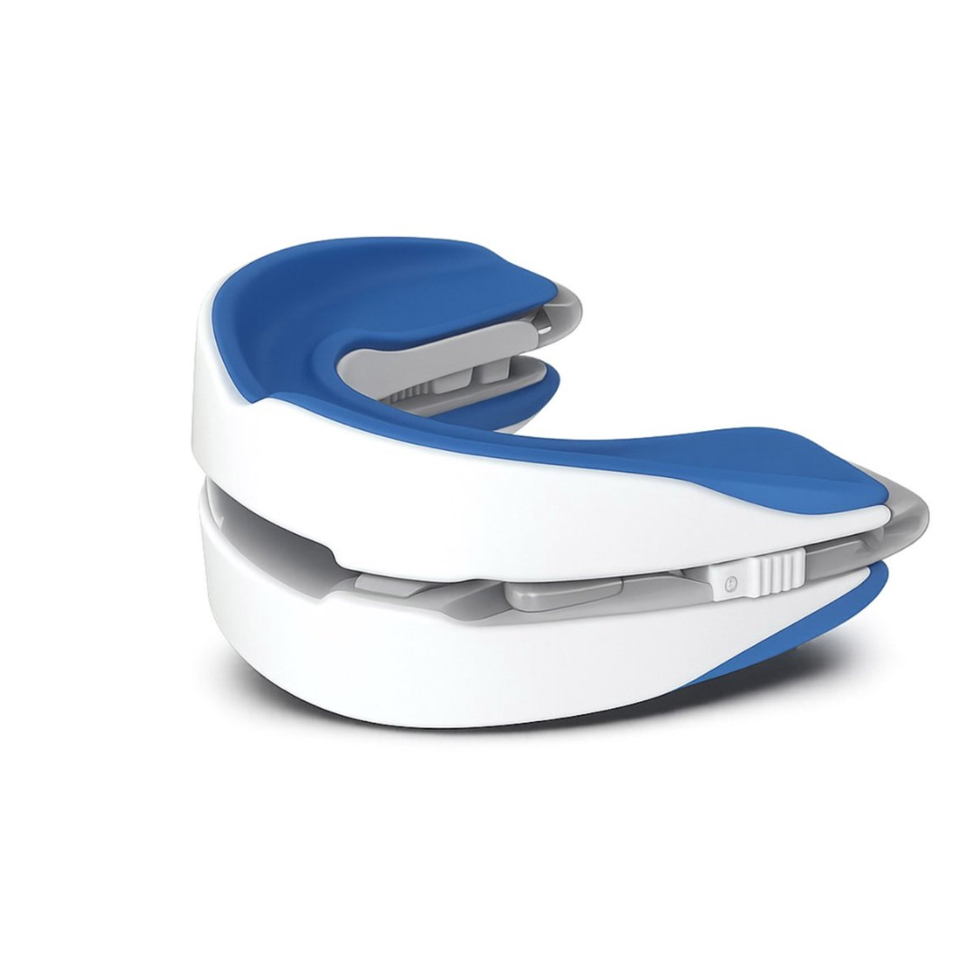 Alyze Anti-Schnarch-Halterung - mit Aufbewahrungsfach - sicher und einstellbar - Nachtprodukte - Nasenspreizer - Gebissschutz - Schnarchen - Gebiss - BPA frei
