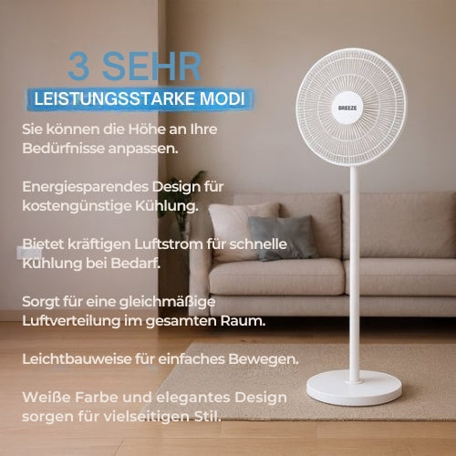 Breeze - Standventilator - Leise - Extra Leistungsstark