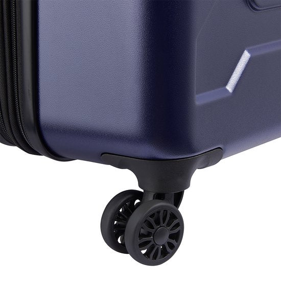 Delsey JH004C 76 cm erweiterbarer Reisekoffer – Blau