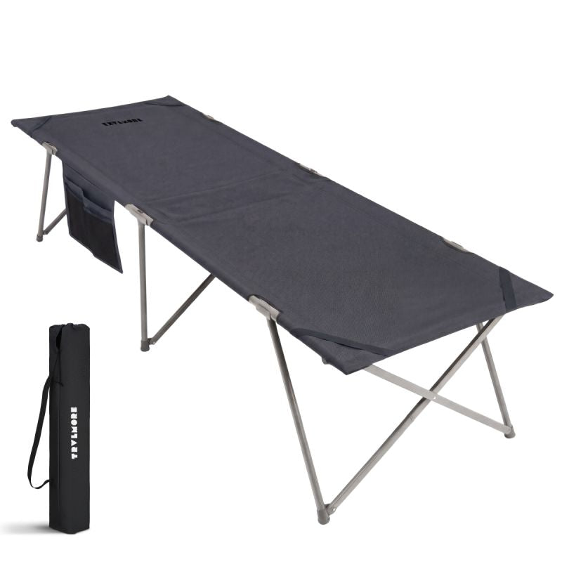 Trvlmore Feldbett - 213 x 79 x 50 cm - extra groß - faltbar - Campingbett