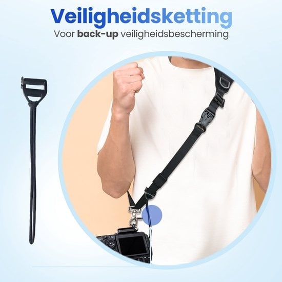 GarpexÂ® Verstellbarer Kameragurt - Schultergurt für Digital- und Spiegelreflexkameras - Kameraschultergurt - Komfortabel und langlebig