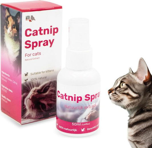 Katzenminze Spray - 100% natürlich - Katzenminze Spray - Katzenminze Spielzeug - Baldrian - Katze - Katzen - Für Kratzbaum - Spielzeug - Zuhause - Korb