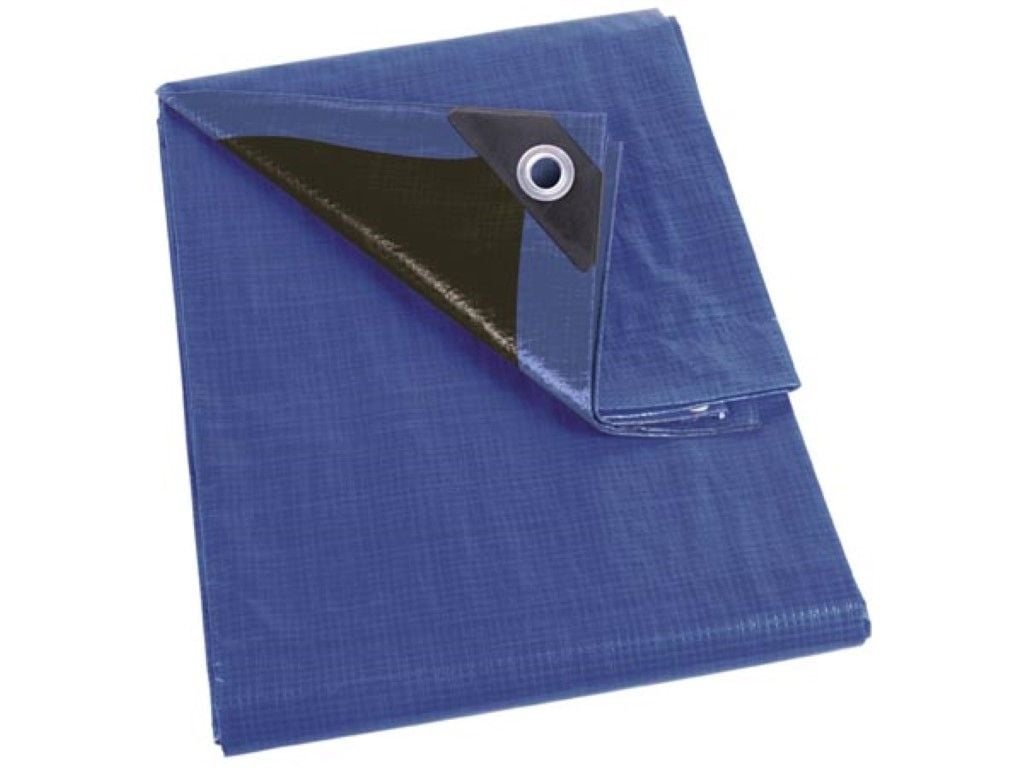 Perel Plane - Blau/Schwarz - Ultra-stark - 5 X 8 M