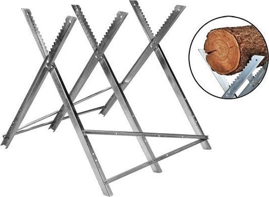 Haushalt Metall Säge Ständer - Verstellbar - 79,5 x 78 x 85 CM - Metall Farbe