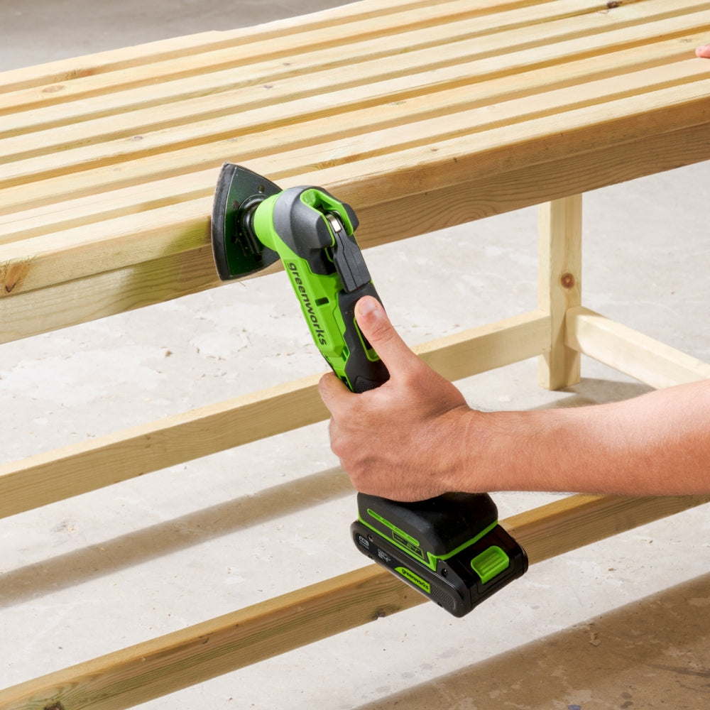 Greenworks MT332 24-V-Akku-Rotationswerkzeug – ohne Akku und Ladegerät