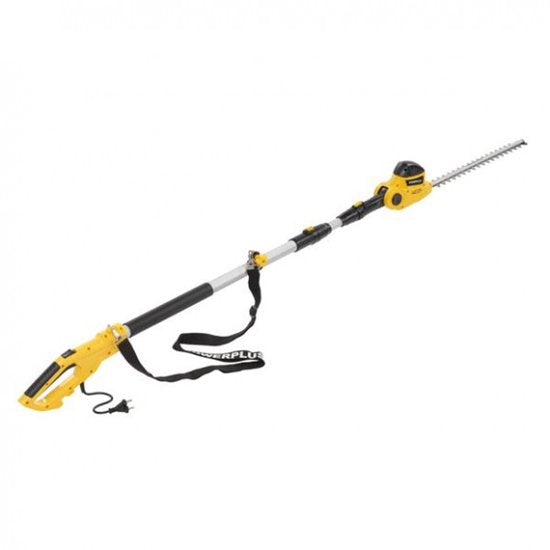 Powerplus Elektrische Teleskop-Heckenschere POWXG2044 – Elektrische Heckenschere mit 550 W, 550 mm lange Klinge