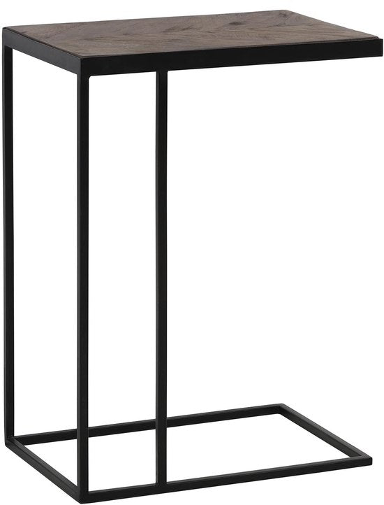 Light & Living Beistelltisch Chisa - Braun - 45x30x62cm - Modern