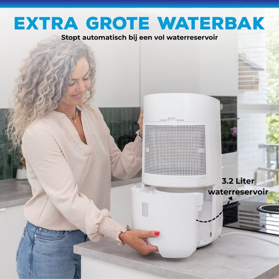 Sofresh Virgo 2-in-1 Luftentfeuchter und Luftreiniger – Kapazität 16 l – Weiß