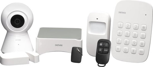 Denver SHA-150 - Smart Home Sicherheit - Smart Home Alarmanlage - TUYA - Weiß