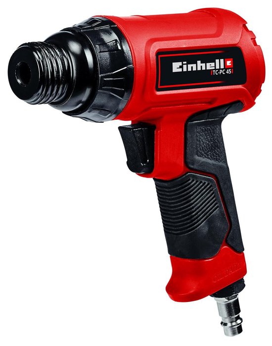 Einhell Druckluft-Meißelhammer TC-PC 45 – 1,2 J – inkl. 4-teiligem Meißelsatz (120 mm)