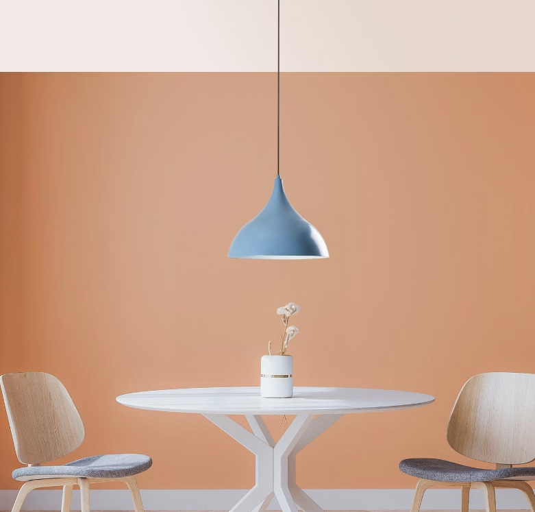 Opviq Bitlisim Pendelleuchte Hellblau | Ø41 x H35 cm | Höhenverstellbar