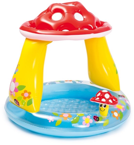 Intex Baby-Aufblaspool „Pilz“ – Ø 102 x 89 cm