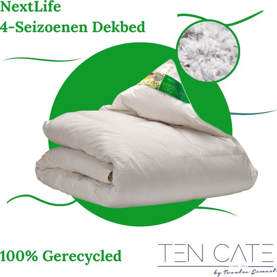 Ten Cate Duvet - Daunendecke - 4-Jahreszeiten-Bettdecke - Bettdecken - Bettdecke 260x220 - NEXTLIFE Daunen recycelt