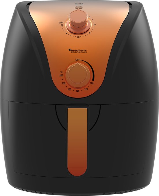 TurboTronic AF9M Airfryer - Schwarz