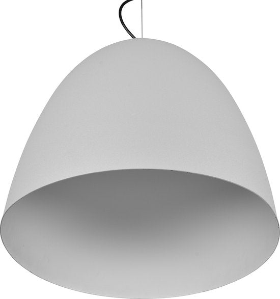 Reality – LED-Hängeleuchte – Hängeleuchte – E27-Fassung – 1-flammig – Rund – Grau – Aluminium