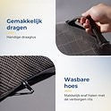 SafeLife Sitzkissen orthopädisch & ergonomisch - Steißbeinkissen - Keilkissen - ergonomisches Sitzkissen