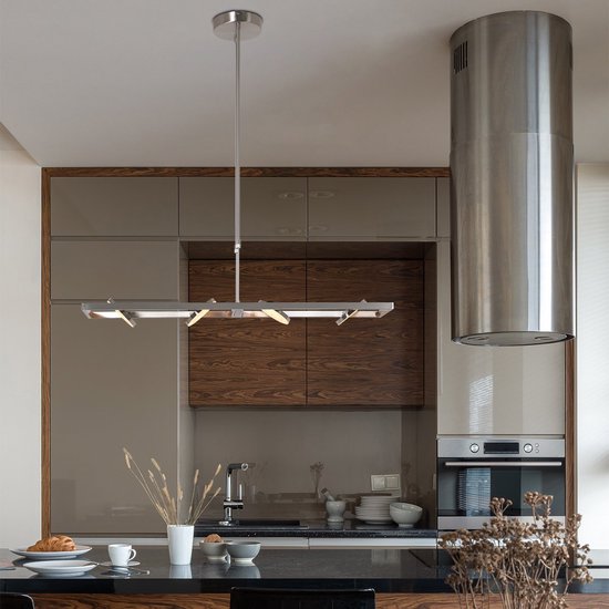 Hängeleuchte Soleil 3516ST aus Stahl, 4000 Lumen | Höhenverstellbar | Stainhauer | Designorientierte und funktionale Innenbeleuchtung