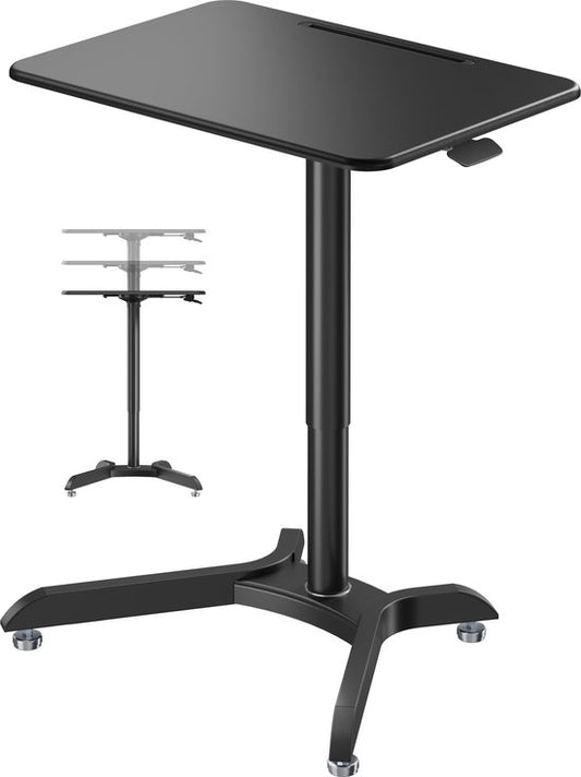 Verstellbarer Steh-Sitz-Schreibtisch - Laptoptisch - Arbeitsplatte 71 cm x 50 cm