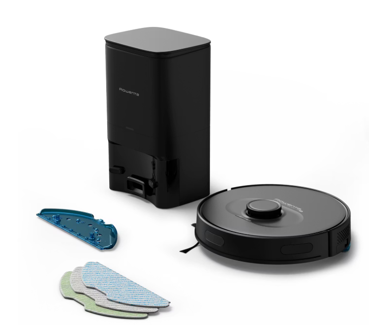 Rowenta X-Plorer Series 75 S RR8595 - Staubsaugerroboter mit automatischer Entleerungsstation, Lasernavigation und Wischfunktion